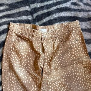 NWOT bdg Deer print jeans